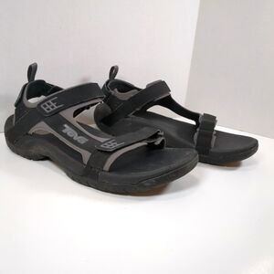 Teva Men's Hiking Black Sandals , Size 12
